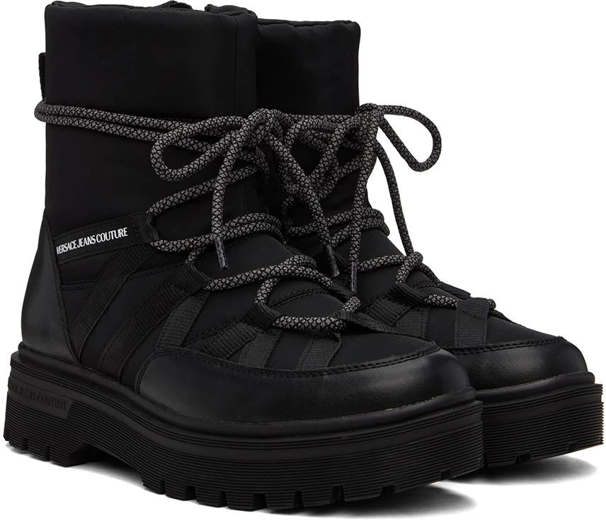 商品Versace|Black Syrius Boots,价格¥1457,第4张图片详细描述