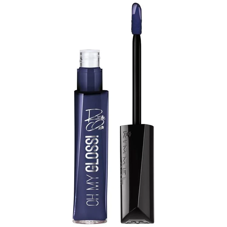 商品Rimmel|Rimmel Rita Ora Oh My Gloss Shades of Black Lip Gloss - Black Blue 6.5ml,价格¥61,第1张图片