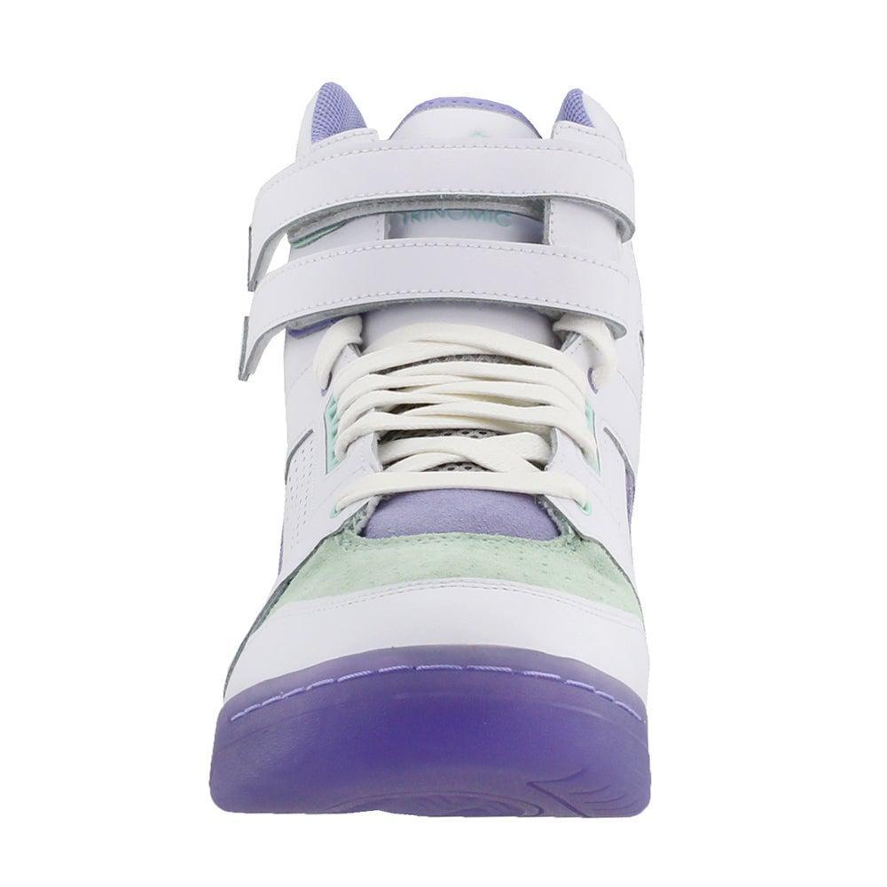 商品Puma|Palace Guard Mid Easter 耐磨防滑中帮篮球鞋 白紫 370595-01,价格¥244,第7张图片详细描述