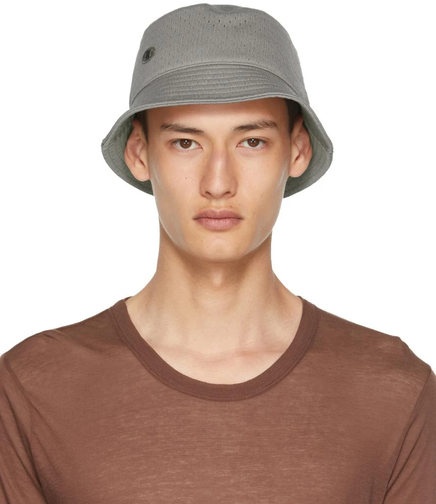 商品Rick Owens|Grey Champion Edition Mesh Gilligan Hat,价格¥273,第1张图片