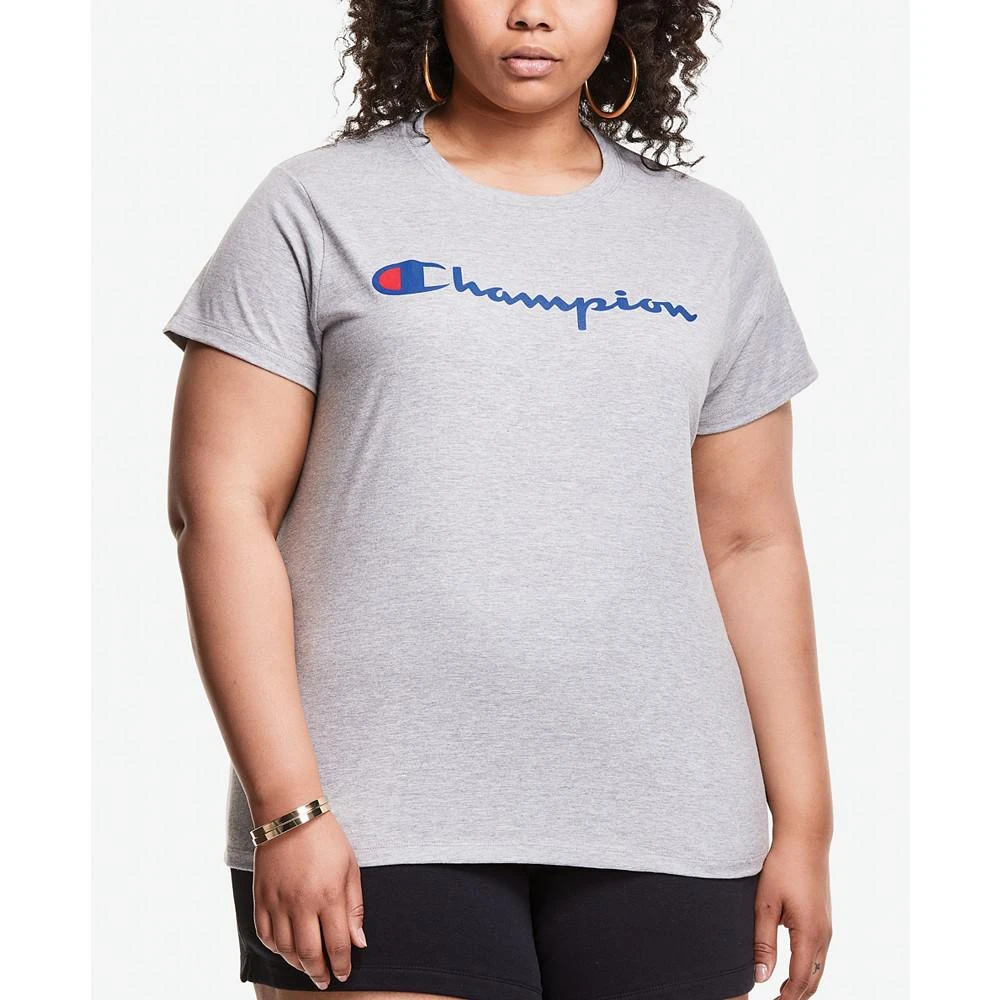 商品CHAMPION|Plus Size Classic Logo Graphic T-Shirt,价格¥34,第1张图片