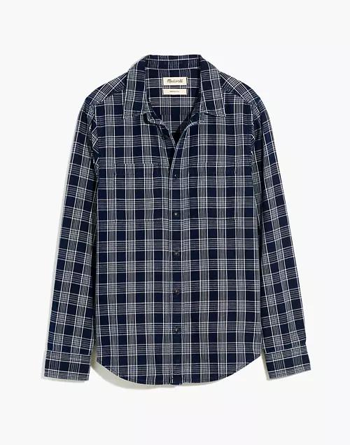 Perfect Long-Sleeve Shirt in Hopson Plaid商品第4张图片规格展示
