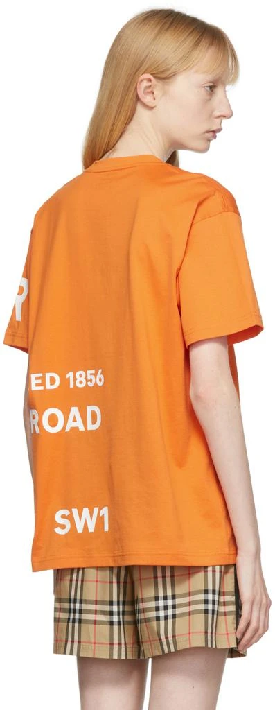 商品Burberry|橙色徽标 T 恤,价格¥6248,第3张图片详细描述