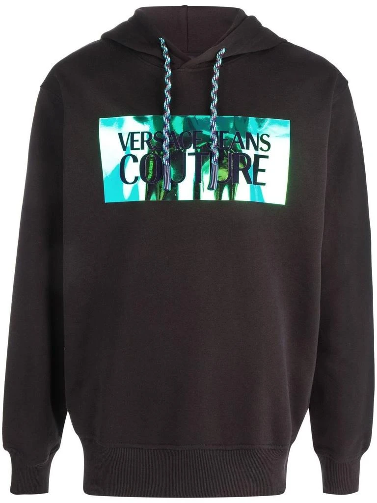 商品Versace|Versace Jeans Couture `Logo Iridescent` Hoodie,价格¥1246,第1张图片