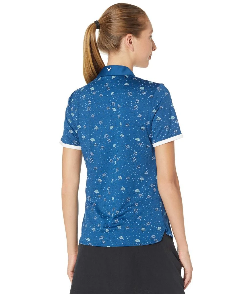 商品Callaway|Umbrella Print Polo,价格¥332,第2张图片详细描述