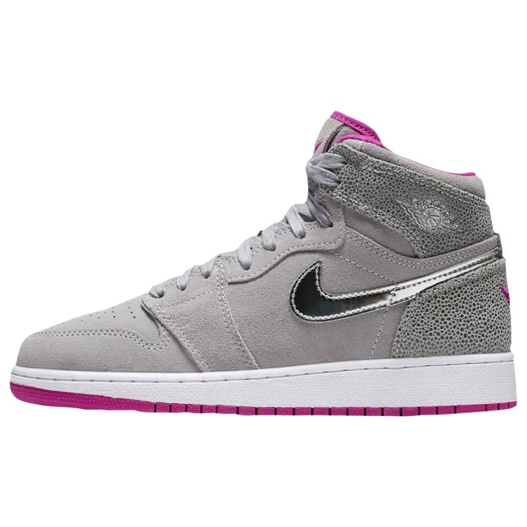 商品Jordan|Jordan Retro 1 High - Girls' Grade School篮球鞋,价格¥596,第2张图片详细描述