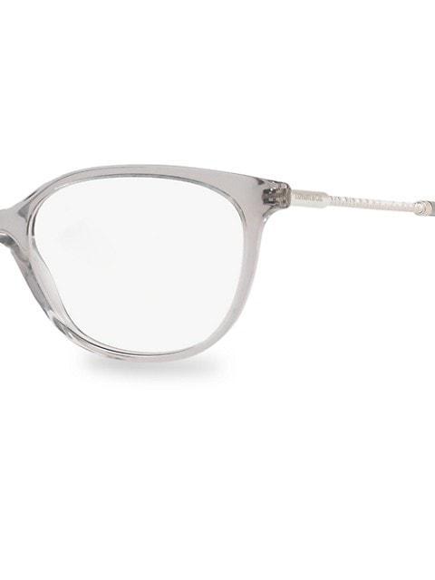 商品Tiffany & Co.|54MM Square Optical Eyeglasses,价格¥2221,第5张图片详细描述