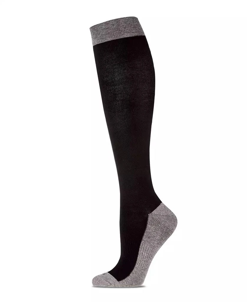 商品Memoi|Two-Tone Contrast Women's Compression Socks,价格¥113,第1张图片