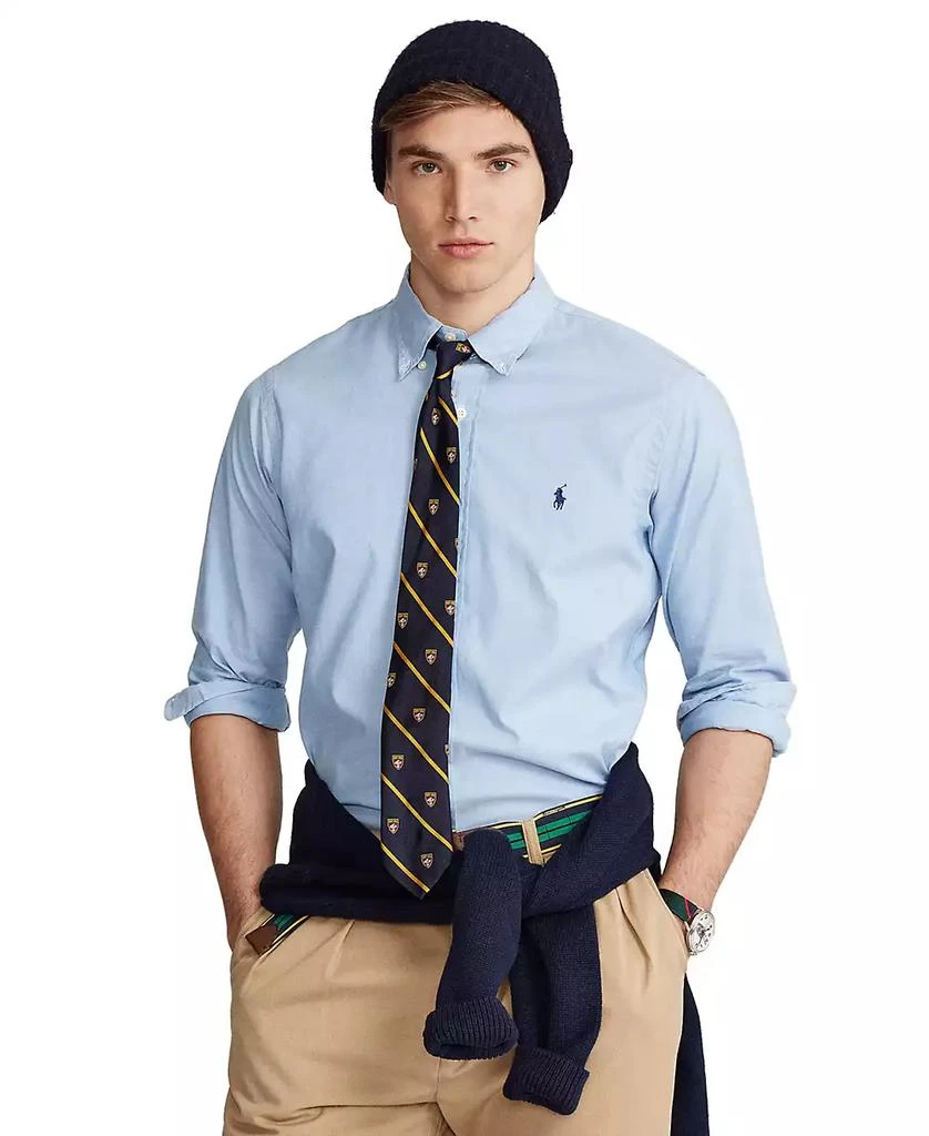 商品Ralph Lauren|Men's Classic-Fit Stretch Oxford Shirt,价格¥949,第1张图片