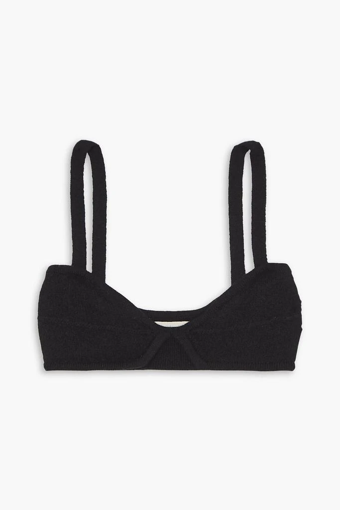 商品Khaite|Eda cashmere soft-cup bra,价格¥1533,第1张图片