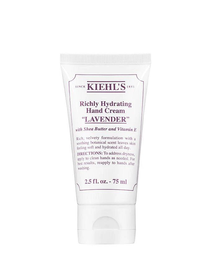 商品Kiehl's|Richly Hydrating Lavender Hand Cream 2.5 oz.,价格¥115,第1张图片