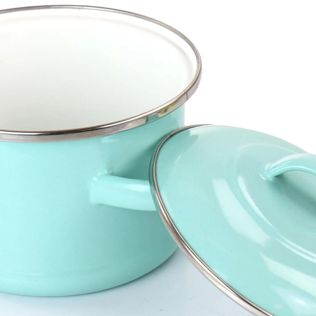 商品Martha Stewart|Enamel On Steel Mini Dutch Oven,价格¥212,第4张图片详细描述