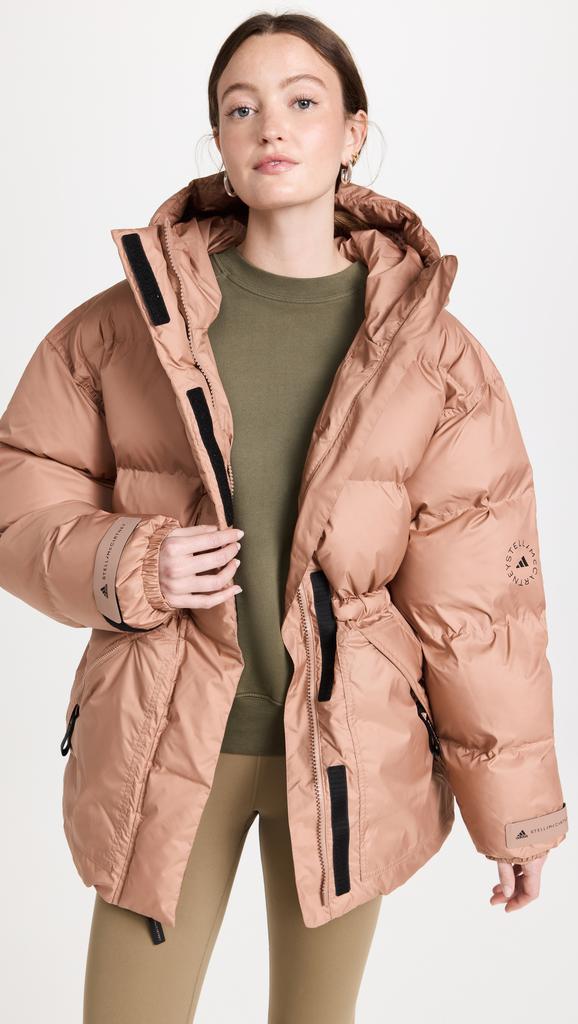 adidas by Stella McCartney Mid Length Padded Winter Jacket商品第2张图片规格展示
