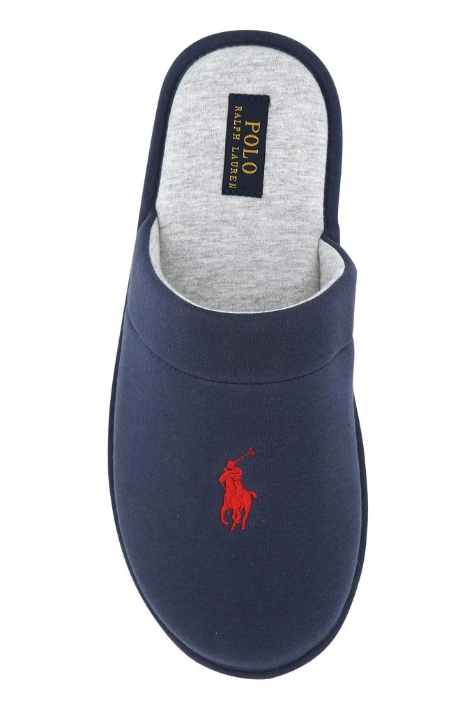 商品Ralph Lauren|Navy blue fabric slippers,价格¥632,第3张图片详细描述