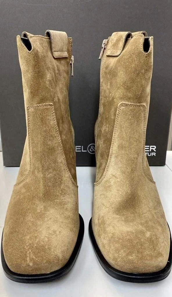 商品Kennel & Schmenger|Kennel & Schmenger Suede ankle boots Boots in Wood 41-64700-412,价格¥2352,第1张图片