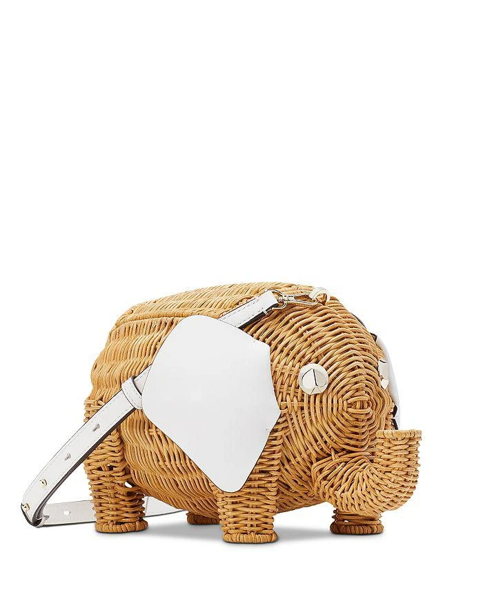 商品Kate Spade|Tiny Wicker 大象藤编包,价格¥2217,第4张图片详细描述