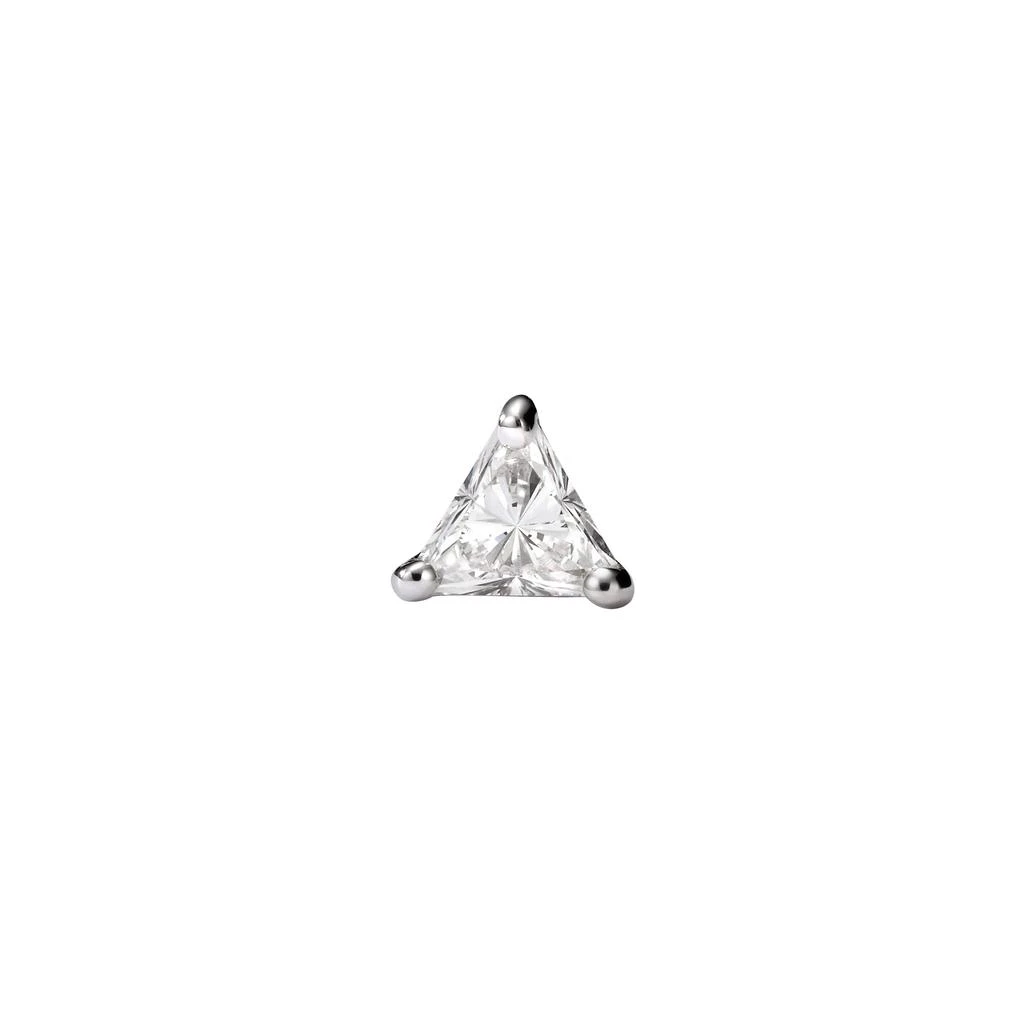 商品AME|Âme Trio 18K White Gold, Lab-Grown Diamond Single Stud Earring,价格¥4742,第1张图片