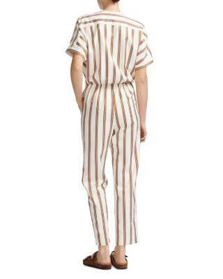 商品Maje|Pieni Striped Crossover Jumpsuit,价格¥923,第2张图片详细描述