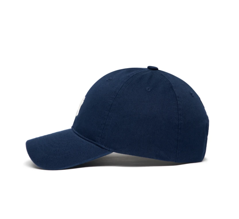 【享贝家】（国内现货-QD）MLB 棒球帽复古小LOGO 运动休闲鸭舌帽 男女同款 藏蓝色 3ACP7701N-50NYS 商品