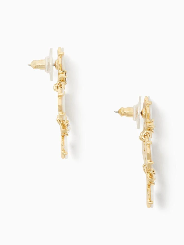 商品Kate Spade|pearl cove chandelier earrings,价格¥141,第3张图片详细描述