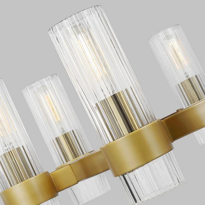 商品C&M by Chapman and Myers|Chapman & Myers Geneva 8 Light Chandelier,价格¥6160,第3张图片详细描述
