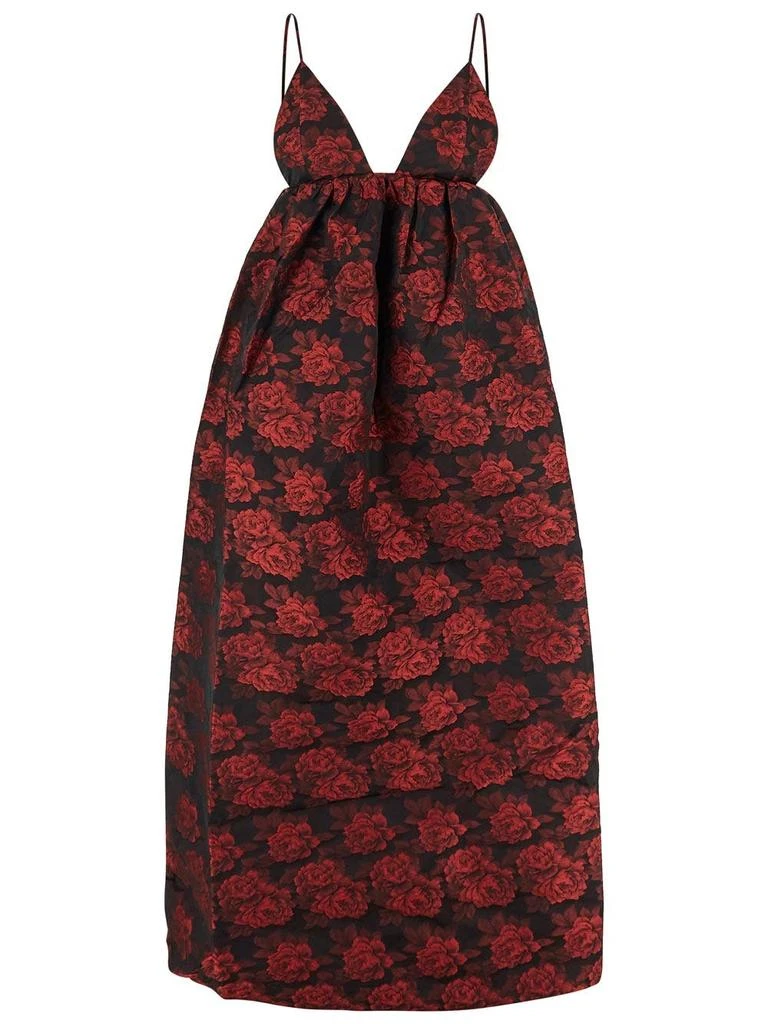 商品Ganni|Jacquard Long Strap Dress,价格¥3502,第1张图片