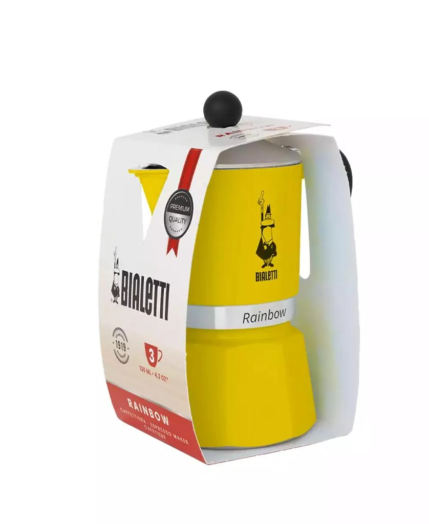 商品Bialetti|Rainbow 139 ML 3 Cups Coffeemaker,价格¥297,第4张图片详细描述