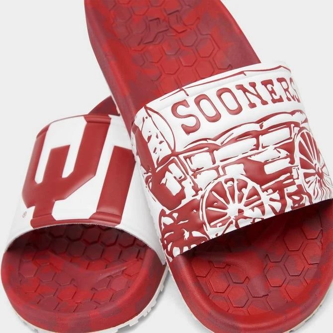 商品HYPE|Hype Co. Oklahoma Sooners College Slydr Slide Sandals,价格¥376,第3张图片详细描述