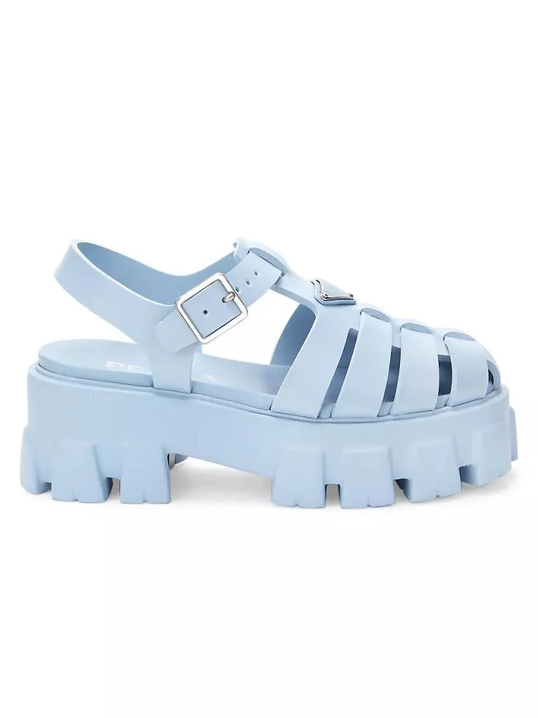 商品Prada|Rubber Cage Platform Sandals,价格¥6368,第1张图片