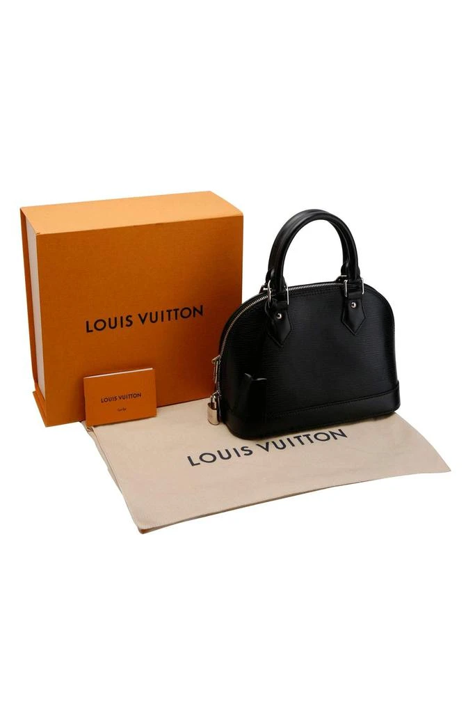 Louis Vuitton Black Epi Leather Alma BB Satchel Bag  商品