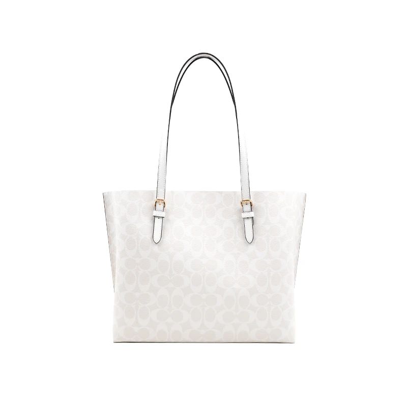 COACH 奥莱款Mollie女士PVC配皮带拉链隔层托特包 1665IMRFF 商品