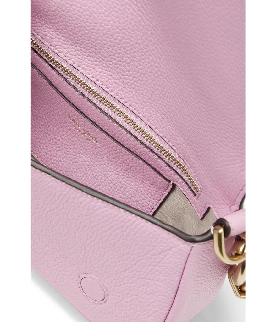 商品Kate Spade|Gramercy Pebbled Leather Small Flap Shoulder Bag,价格¥1499,第3张图片详细描述