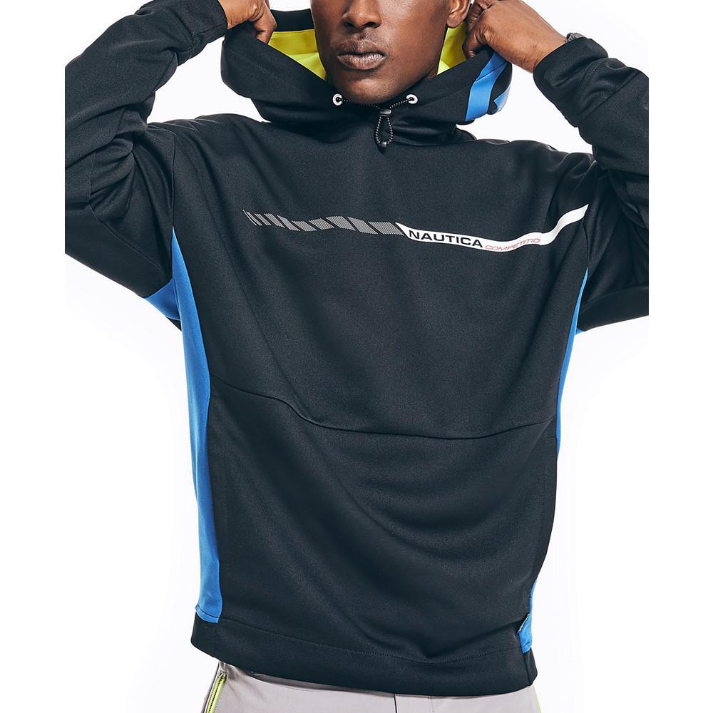 商品Nautica|Men's Competition Sustainably Crafted Logo Pullover Hoodie,价格¥704,第1张图片