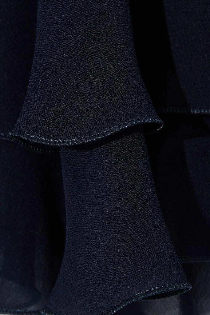 商品Max Mara|Argenta ruffle-trimmed chiffon tunic,价格¥2888,第2张图片详细描述