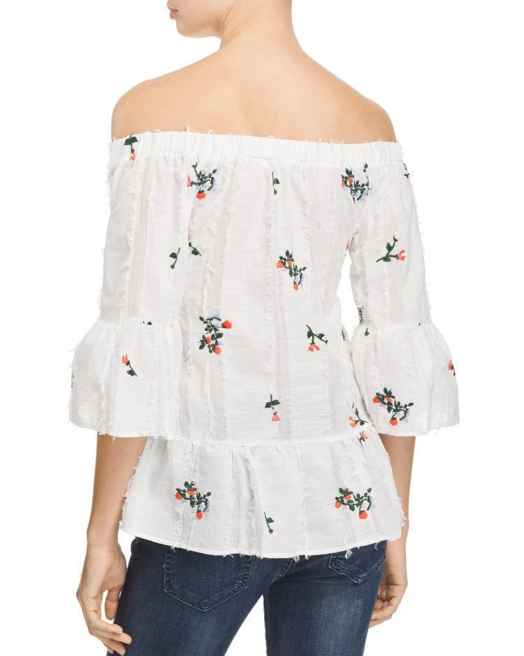 商品Red Haute|Floral Off The Shoulder Top,价格¥294,第2张图片详细描述