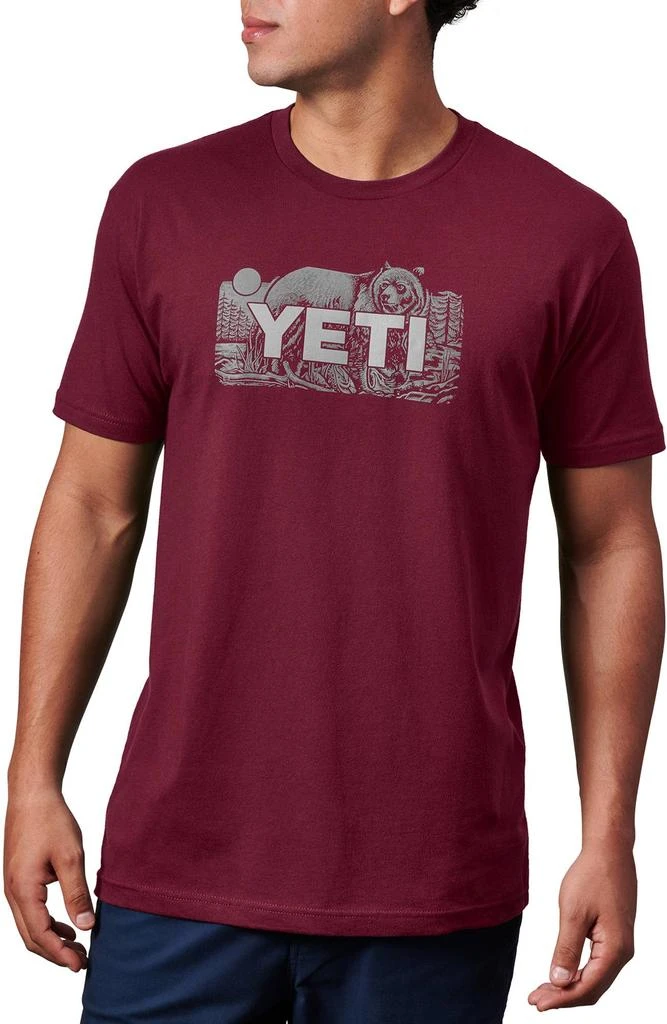 商品YETI|YETI Men's Bear Badge Graphic T-Shirt,价格¥148,第1张图片