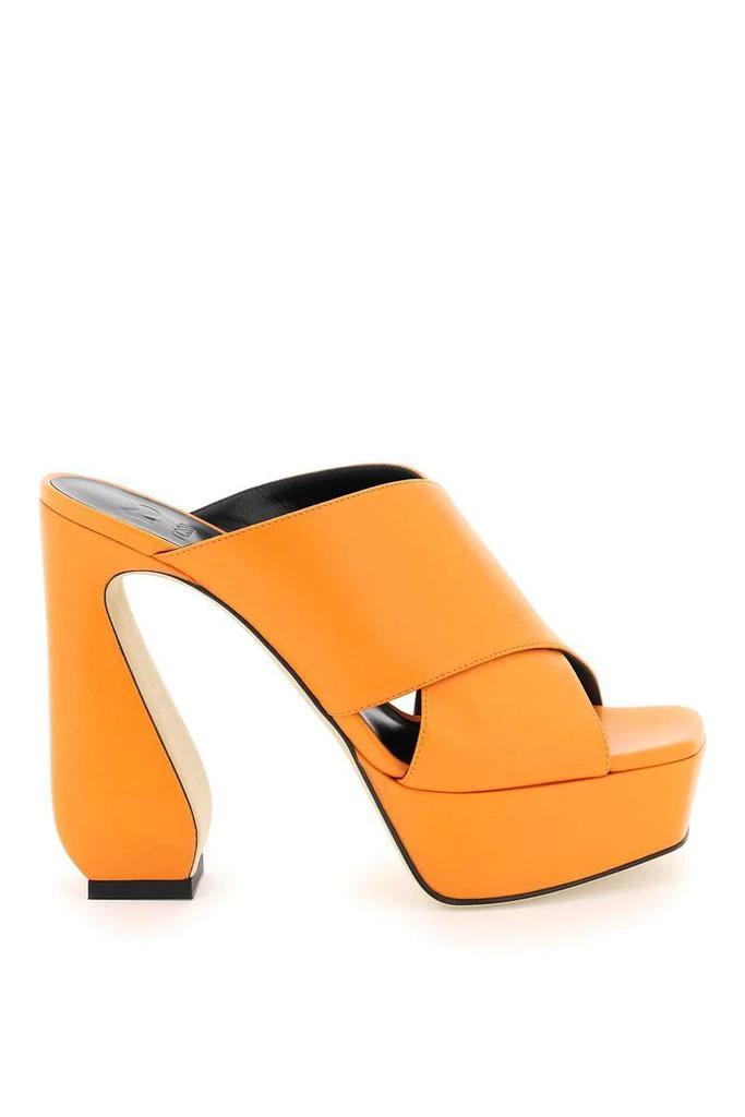 商品SI ROSSI|Si rossi leather mules,价格¥2937,第1张图片