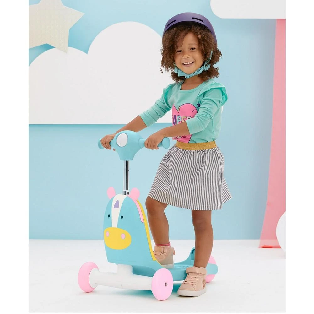 商品Skip Hop|Zoo 3-in-1 Ride-On Unicorn Toy Scooter,价格¥487,第2张图片详细描述