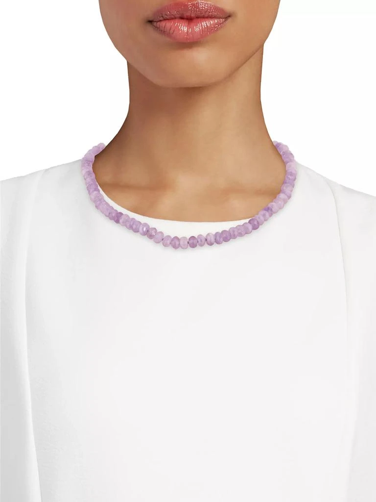 商品Jia Jia|Oracle Lavender Amethyst Crystal Necklace,价格¥5099,第2张图片详细描述