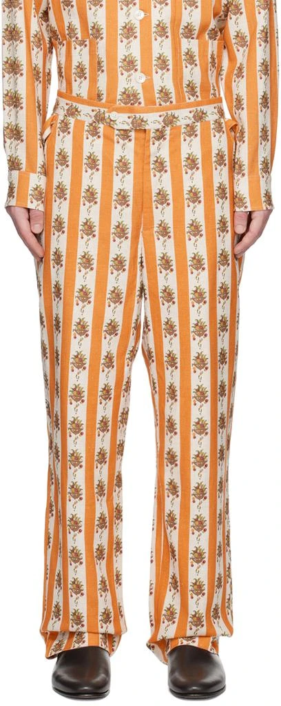 商品BODE|Orange Fruit Bowl Trousers,价格¥2372,第1张图片