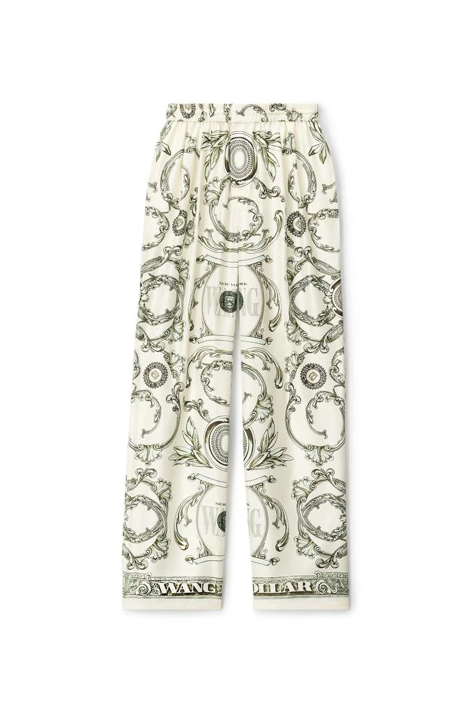 商品Alexander Wang|Money Print Pant In Heavy Silk Twill,价格¥2392,第1张图片