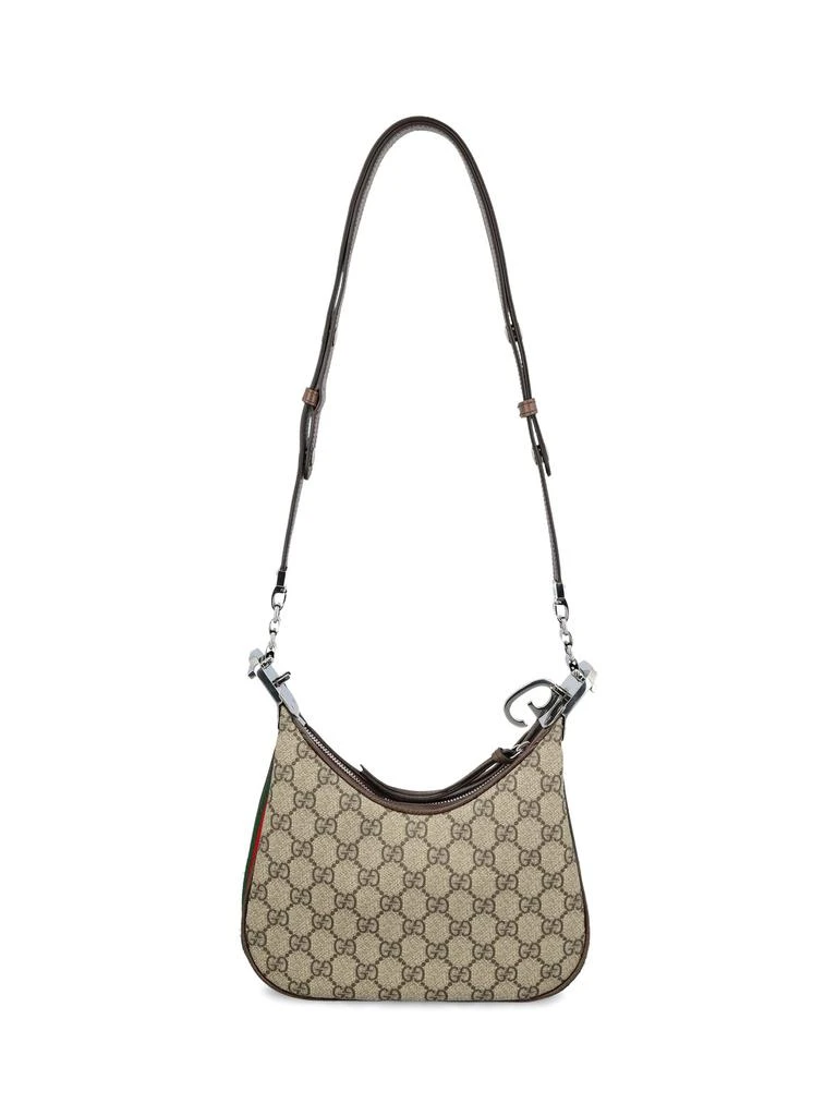 商品Gucci|Gucci Attache Monogram Print Small Shoulder Bag,价格¥16524,第2张图片详细描述