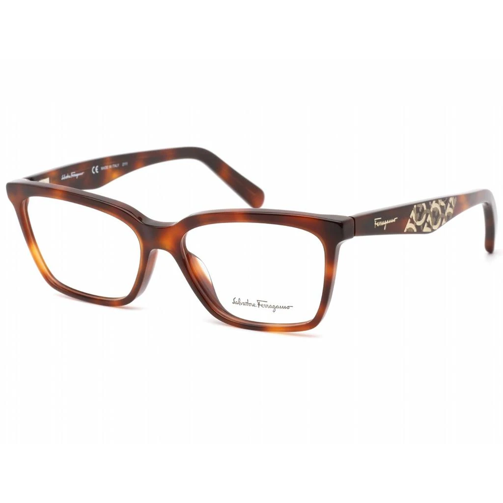 商品Salvatore Ferragamo|Salvatore Ferragamo Women's Eyeglasses - Tortoise Rectangular Frame | SF2904 240,价格¥394,第1张图片