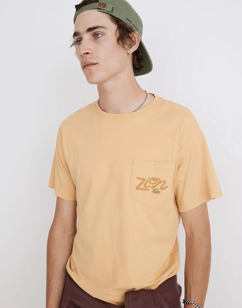 商品Madewell|Madewell x Parks Project Zion Organic Cotton Pocket Tee,价格¥241,第2张图片详细描述