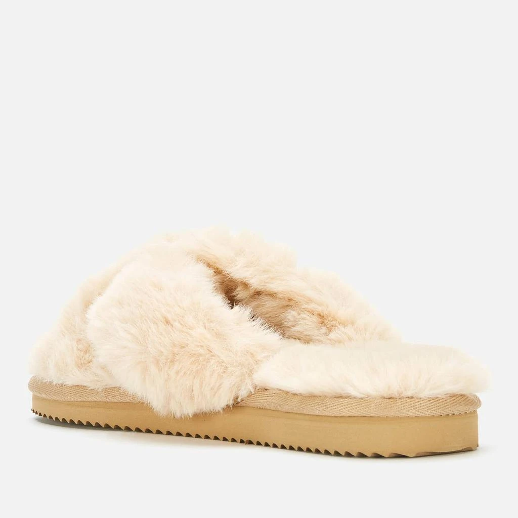 商品Michael Kors|MICHAEL MICHAEL KORS WOMEN'S LALA SLIDE SLIPPERS - CAMEL,价格¥338,第2张图片详细描述