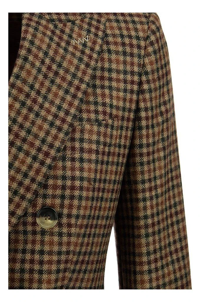 商品Max Mara|MAX MARA ARABBA - Wool and cashmere jacquard blazer,价格¥5169,第4张图片详细描述