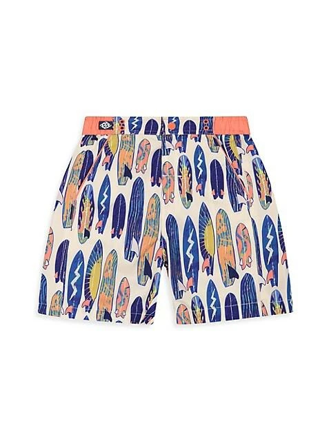 商品Andy & Evan|Little Boy's Rashguard &amp; Boardshorts Set,价格¥221,第5张图片详细描述