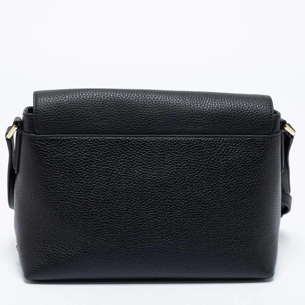 商品Tory Burch|Tory Burch Black Leather Thea Flap Messenger Bag,价格¥1524,第4张图片详细描述