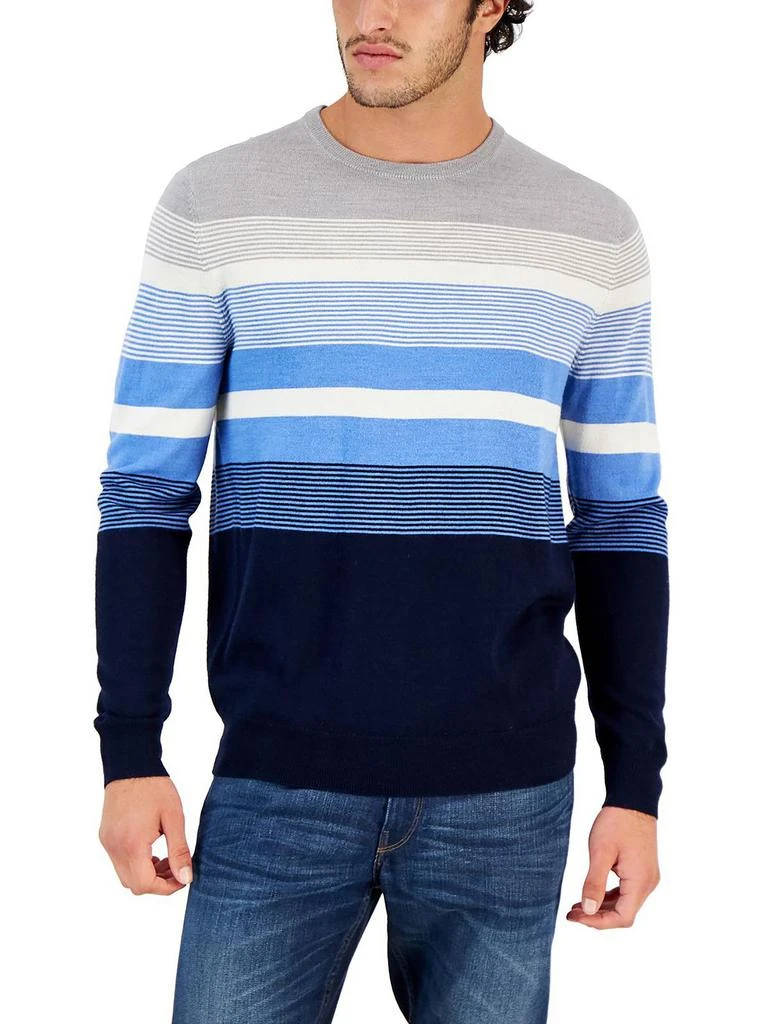 商品Club Room|Mens Wool Blend Crewneck Pullover Sweater,价格¥170,第1张图片