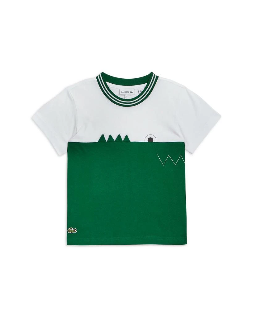 商品Lacoste|Boys' Semi Fan Tee - Little Kid,价格¥180,第1张图片详细描述